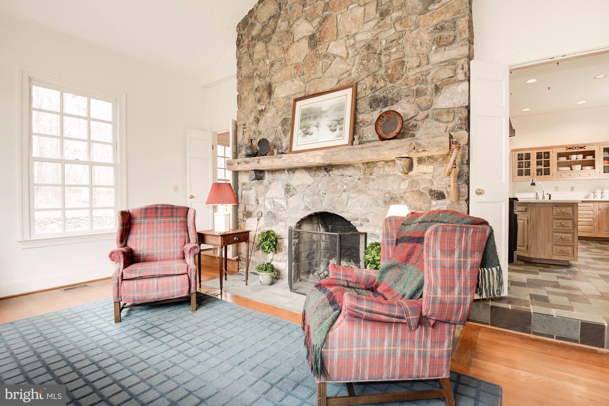 20252 Unison Road Round Hill, VA 20141 - Photo 17 of 44 Morning room with fireplace