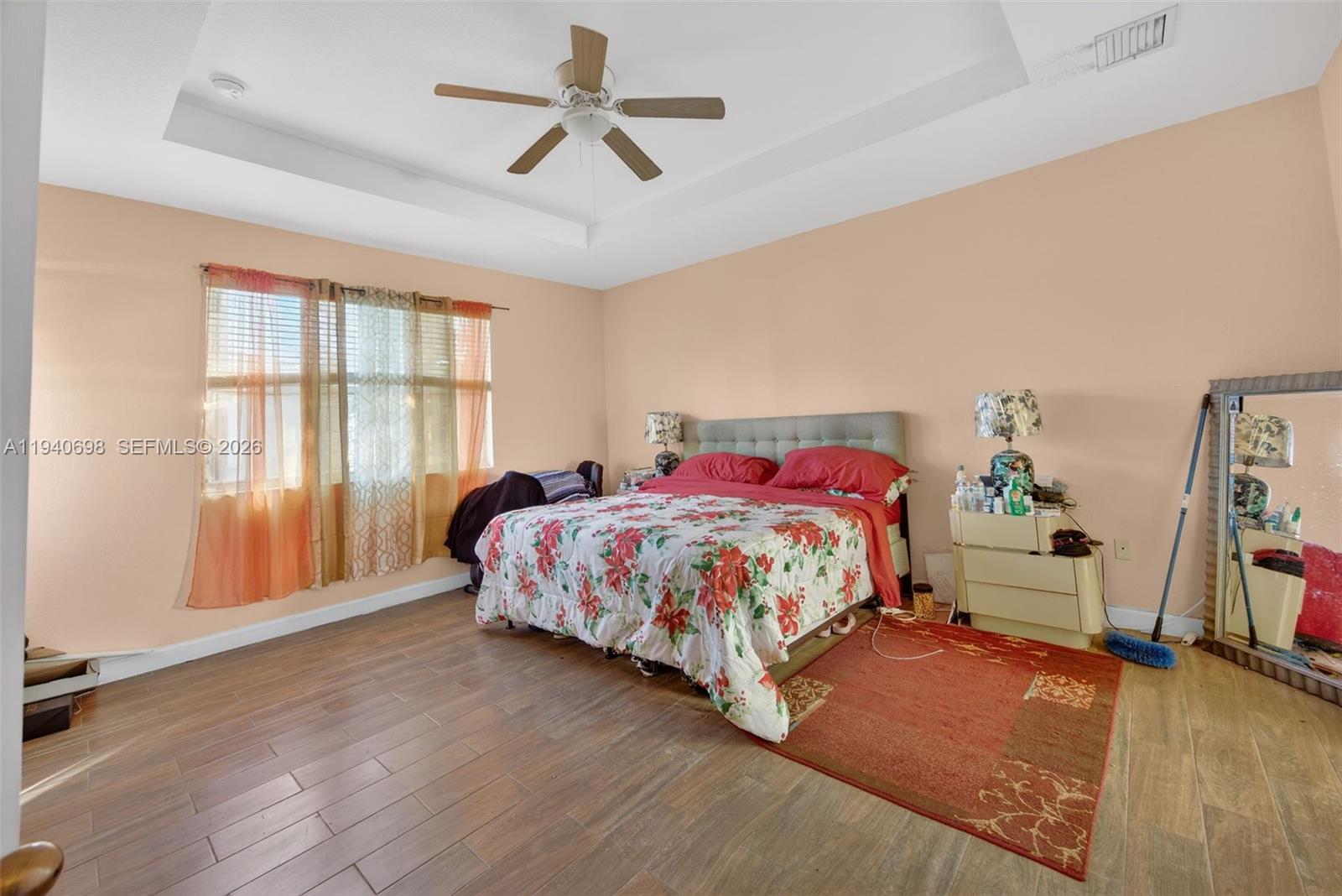 367 Northeast 36th Avenue Road Homestead, FL 33033 - Photo 15 of 36 a bedroom with a bed and a large window