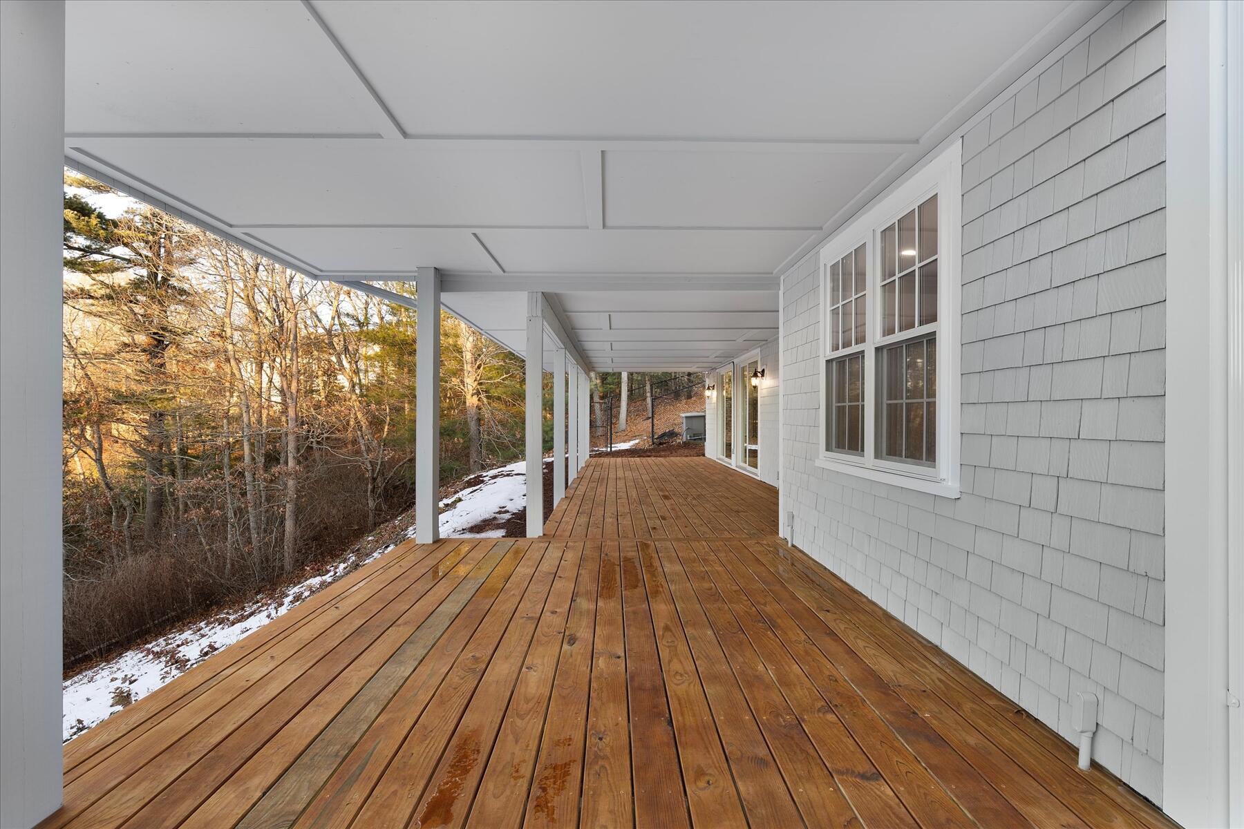 162 Main Street Osterville, MA 02655 - Photo 11 of 47 a view of outdoor space with wooden floor and city view