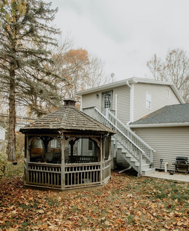 27 Kendall Street Barre, MA 01005 - Photo 38 of 40 a view of a house with a wooden deck