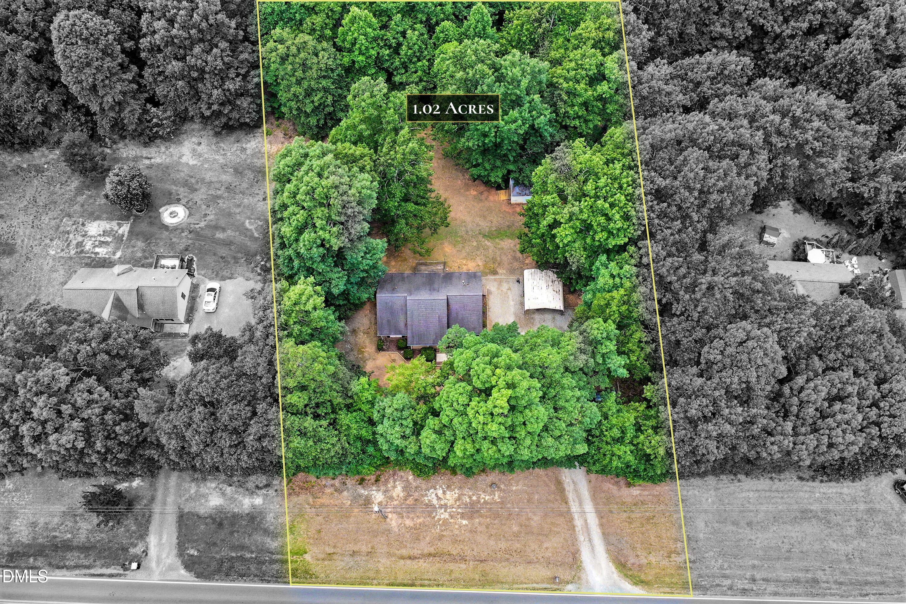 5359 Bass Mountain Road Snow Camp, NC 27349 - Photo 21 of 25 a view of a garden with pathway