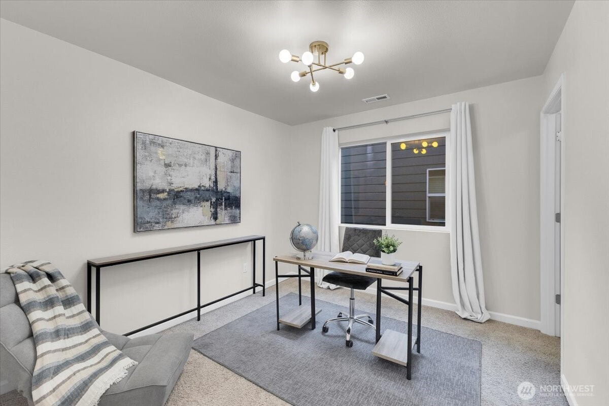 3532 202nd Pl S East Bothell, WA 98012 - Photo 22 of 39 a workspace with furniture and window