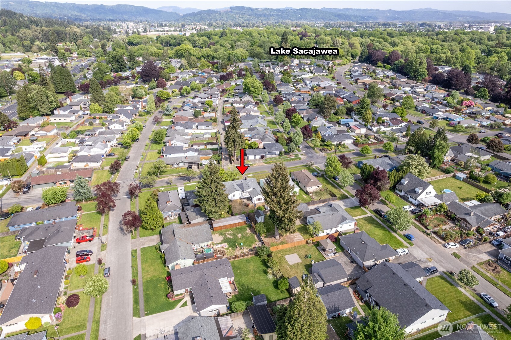 2017 28th Avenue Longview, WA 98632 - Photo 37 of 37 an aerial view of residential houses with outdoor space