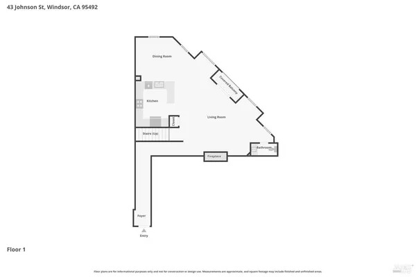 $495,000 | 43 Johnson Street, Windsor, CA 95492