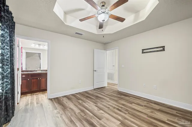 wooden floor in an empty room