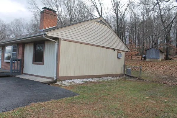 a view of a house with a outdoor space
