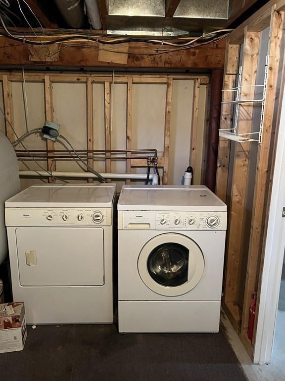 39 Phebe Avenue Lowell, MA 01854 - Photo 7 of 13 a utility room with dryer and washer