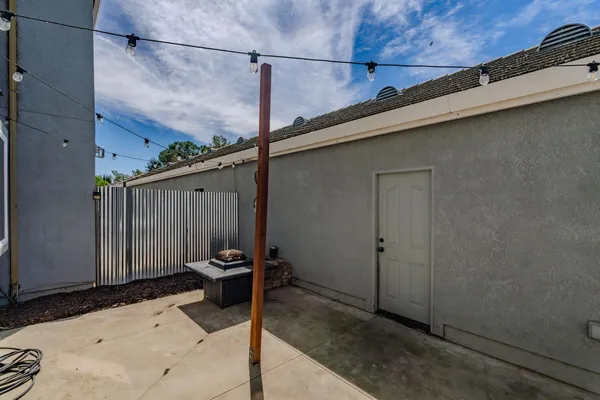 a view of empty room