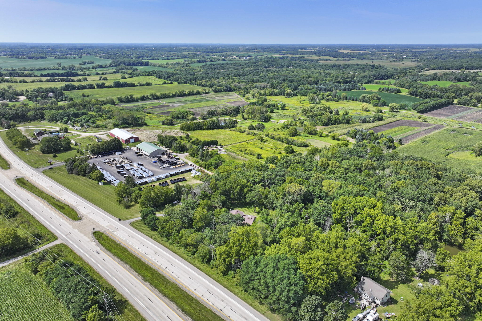 21010 75th Street Bristol, WI 53104 - Photo 10 of 13 aerial view