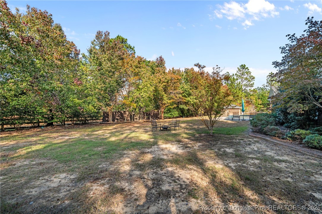 2000 Airport Road Whispering Pines, NC 28327 - Photo 15 of 50 a view of a field with trees in the background