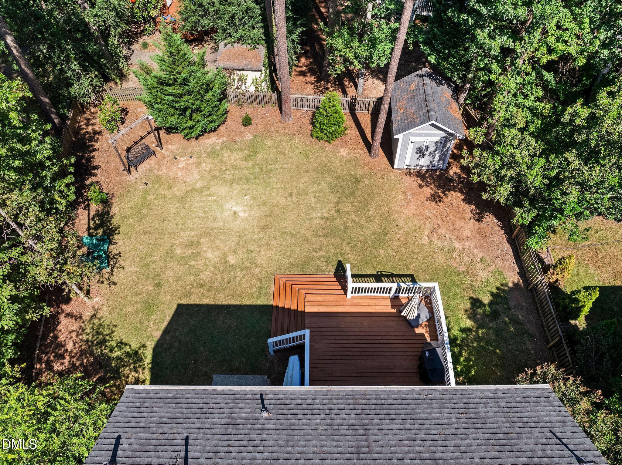 7105 Glendower Road Raleigh, NC 27613 - Photo 40 of 46 Drone 2