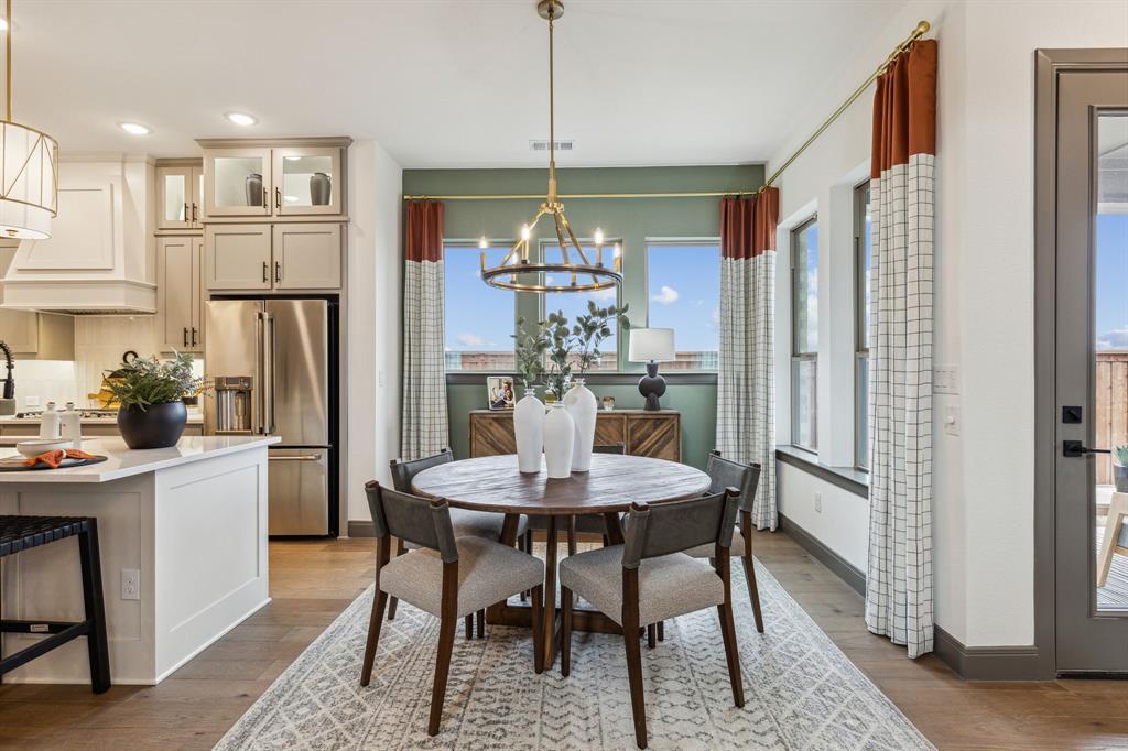 2078 Cuellar Way Van Alstyne, TX 75495 - Photo 22 of 30 a dining room with furniture and window