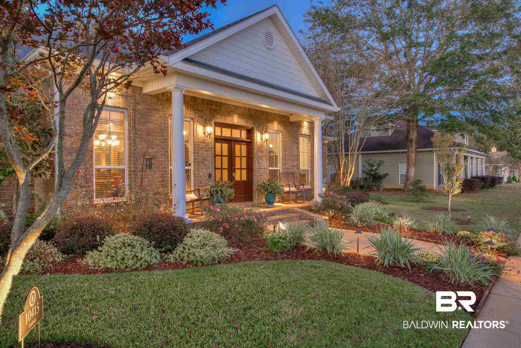10415 Tampary Street Daphne, AL 36526 - Photo 47 of 50 Twilight Front View