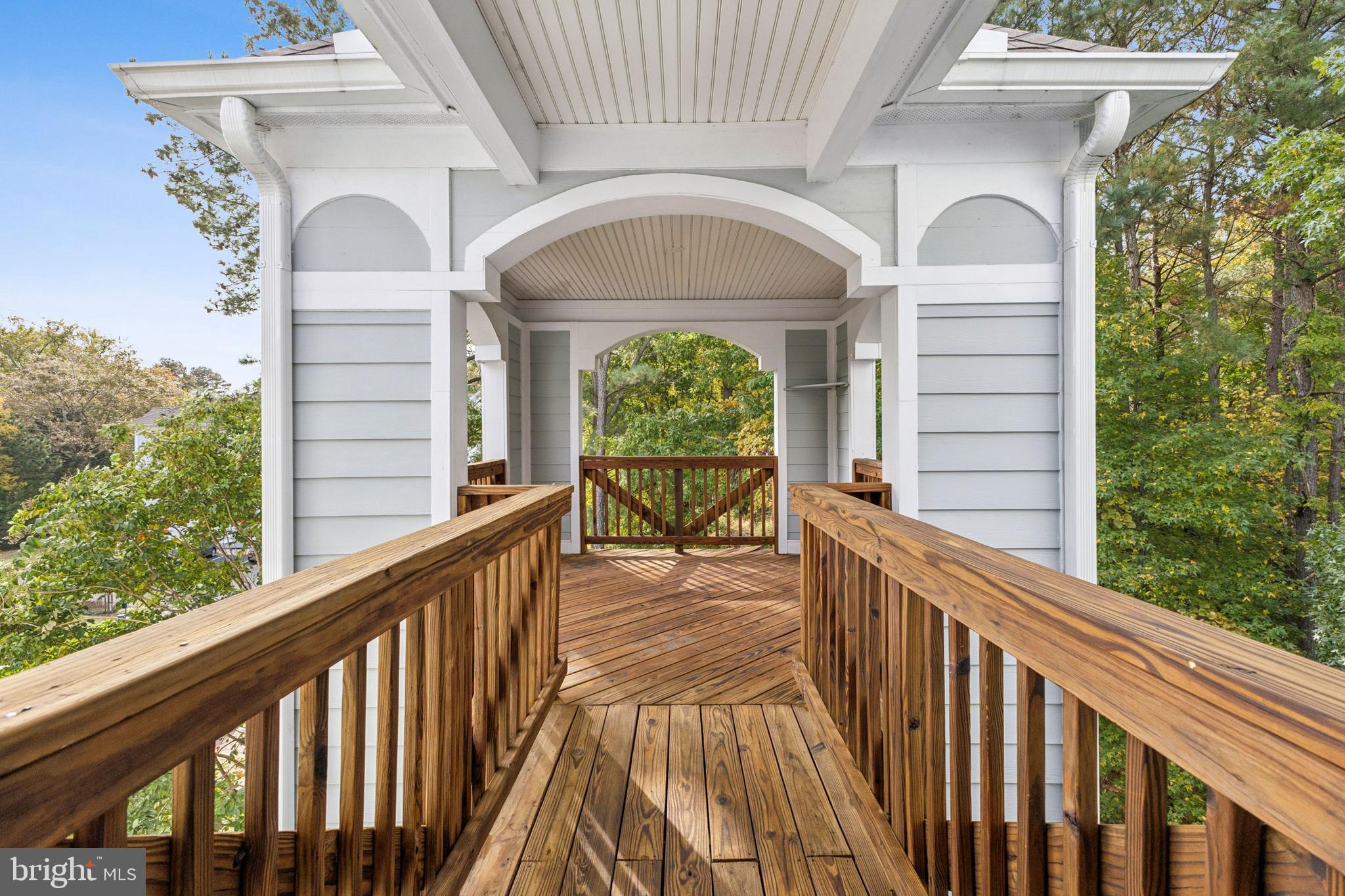 1371 Schooner Loop, Unit 1371 Solomons, MD 20688 - Photo 18 of 38 Exterior Private Walk Way to Deck