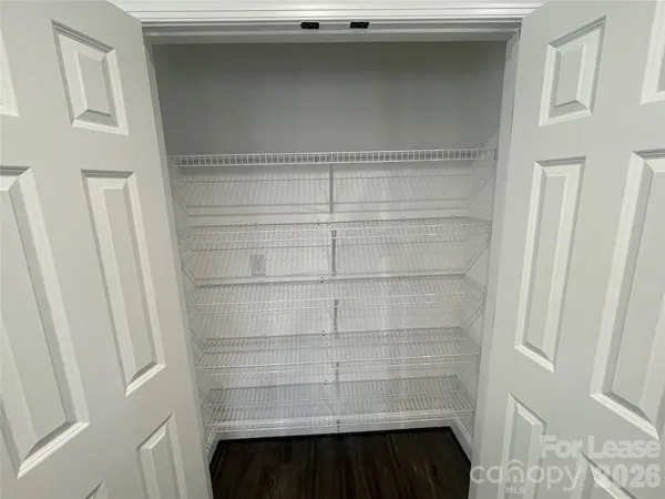 a view of walk in closet