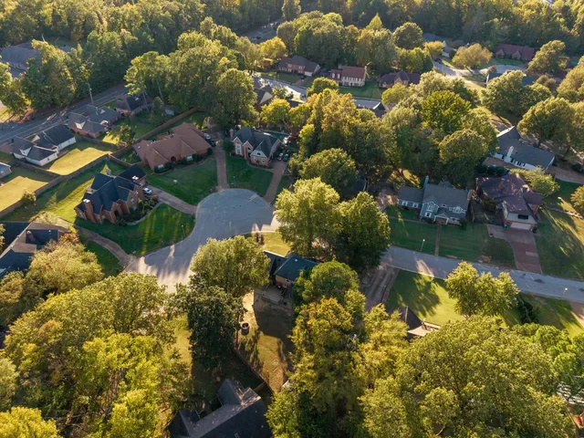 a view of city and mountain