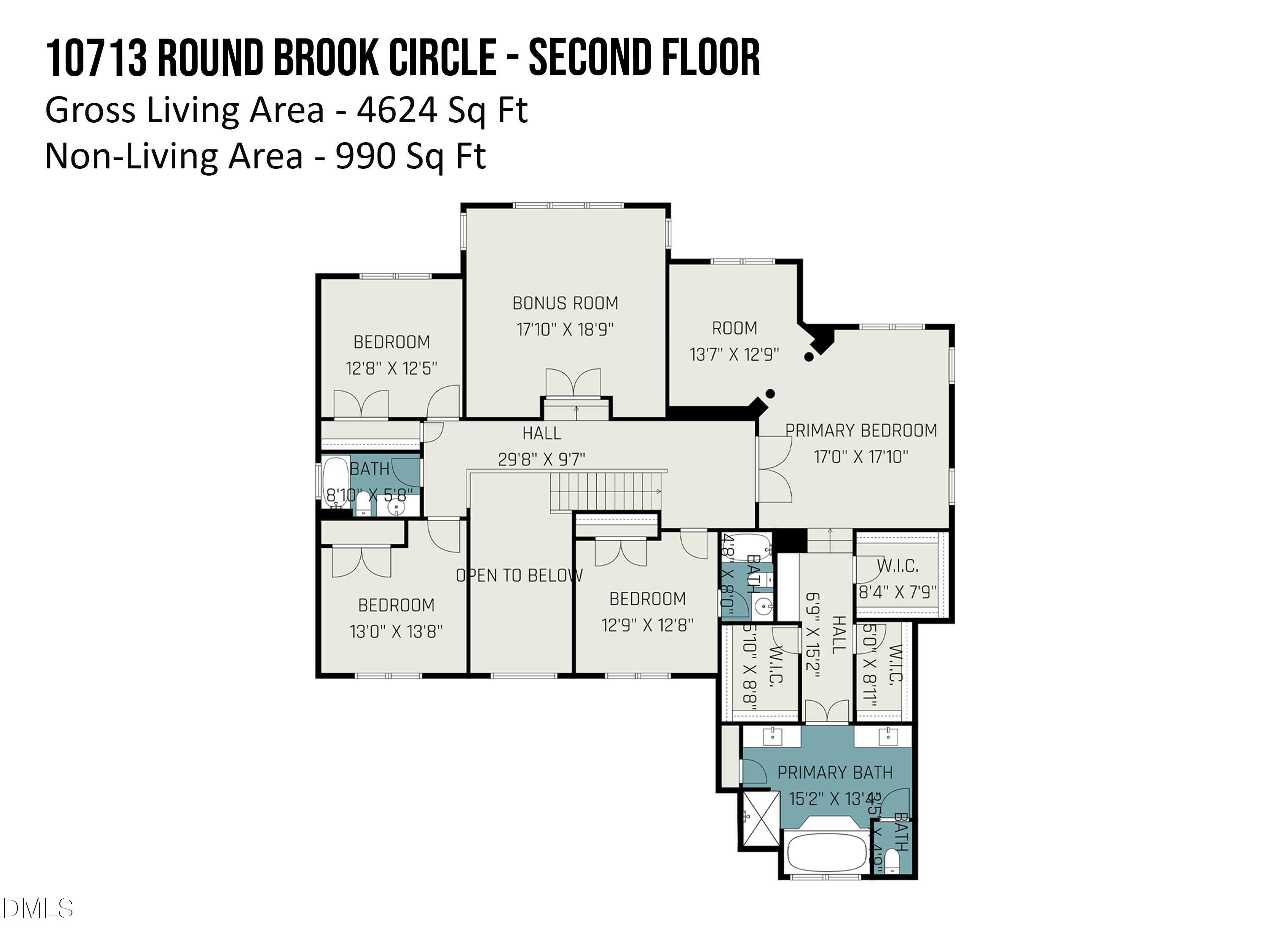 10713 Round Brook Circle Raleigh, NC 27617 - Photo 70 of 72 -_second_floor