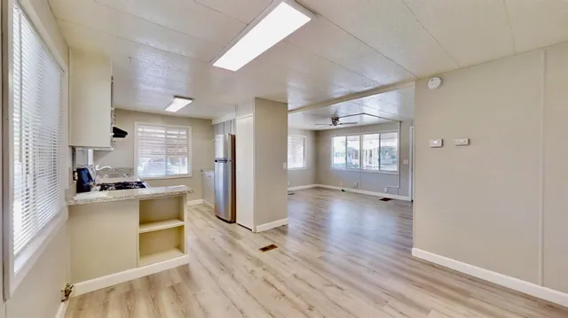 a view of a house with a balcony