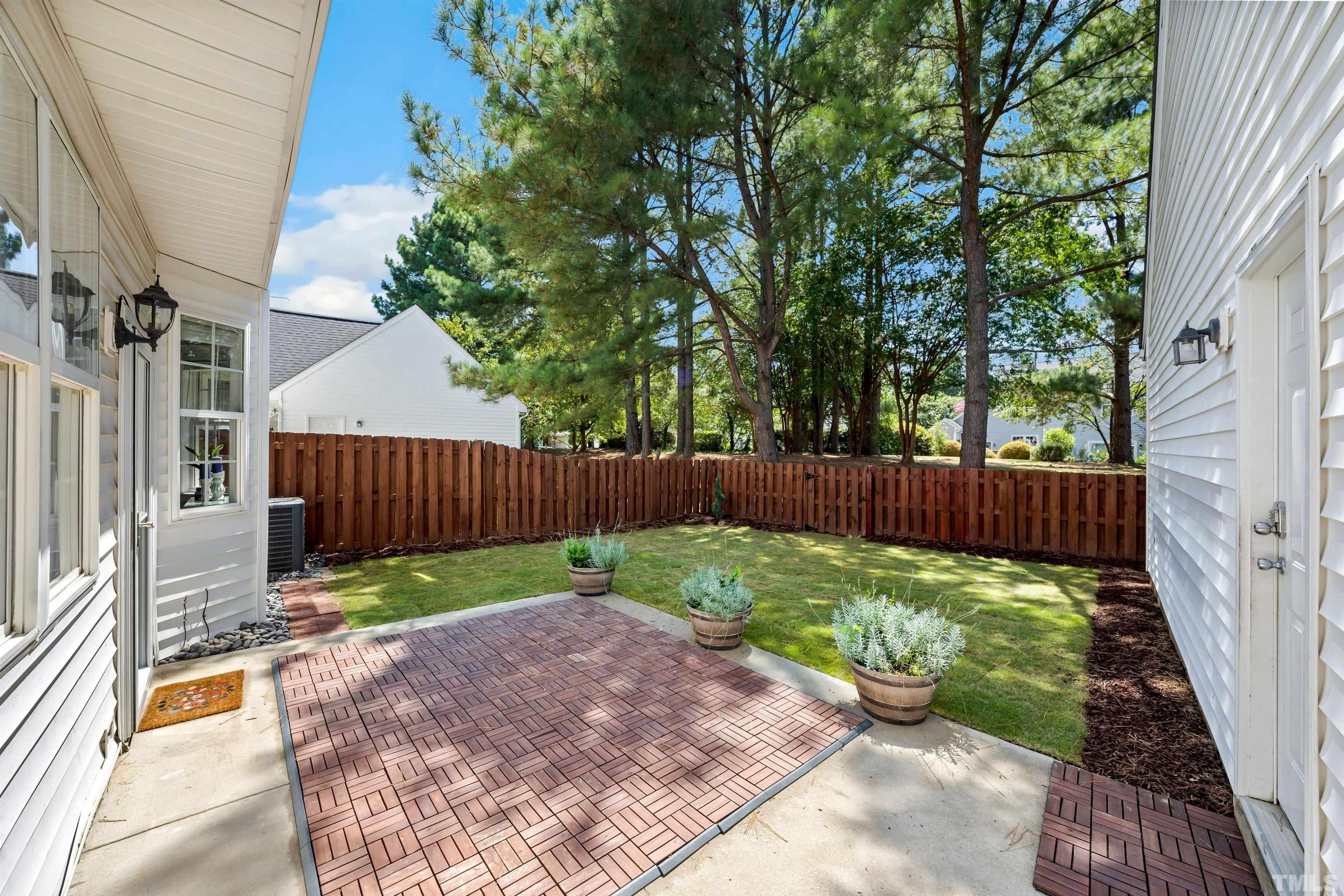 3012 White Cloud Circle Apex, NC 27502 - Photo 25 of 31 a garden view