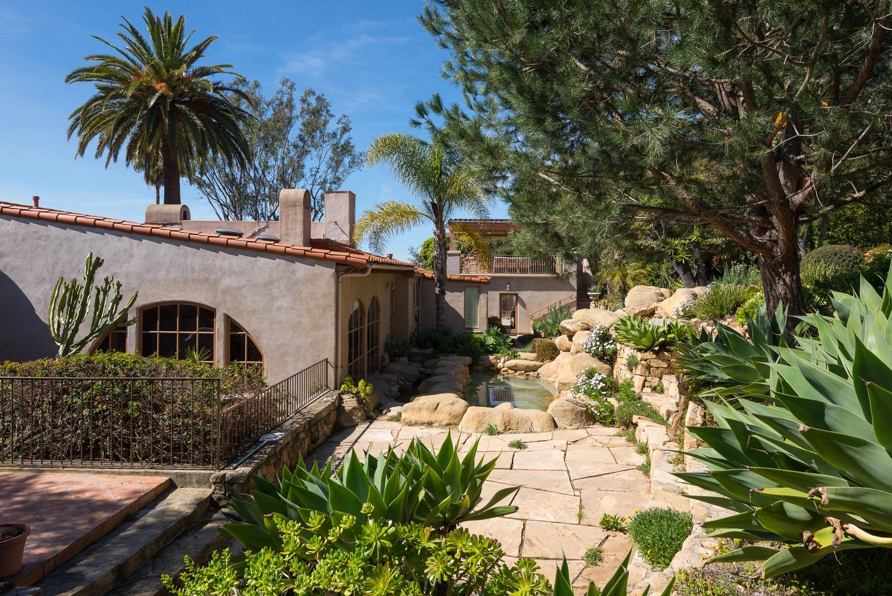 1930 Mission Ridge Road Santa Barbara, CA 93103 - Photo 15 of 20 Rear yard