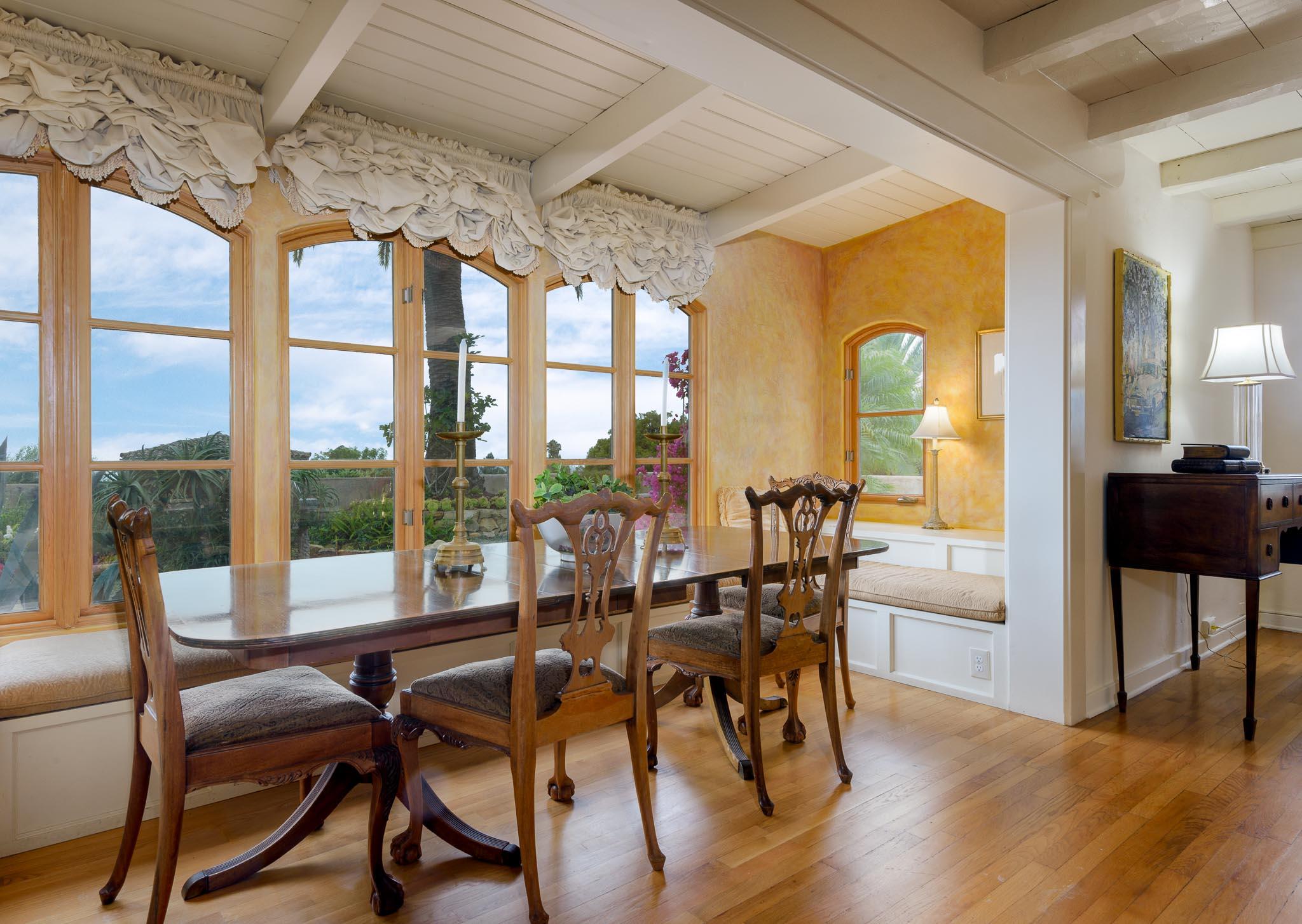 1930 Mission Ridge Road Santa Barbara, CA 93103 - Photo 9 of 20 Formal Dining in Living Room