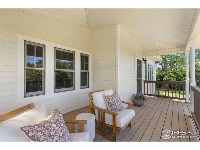 a view of a house with wooden floor