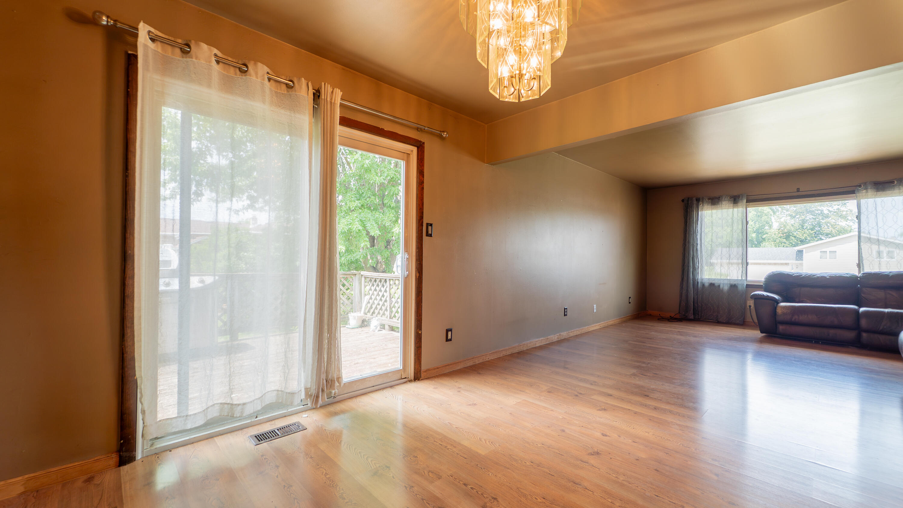 2008 Sir Richard Road Schererville, IN 46375 - Photo 6 of 24 a view of livingroom with furniture wooden floor and chandelier
