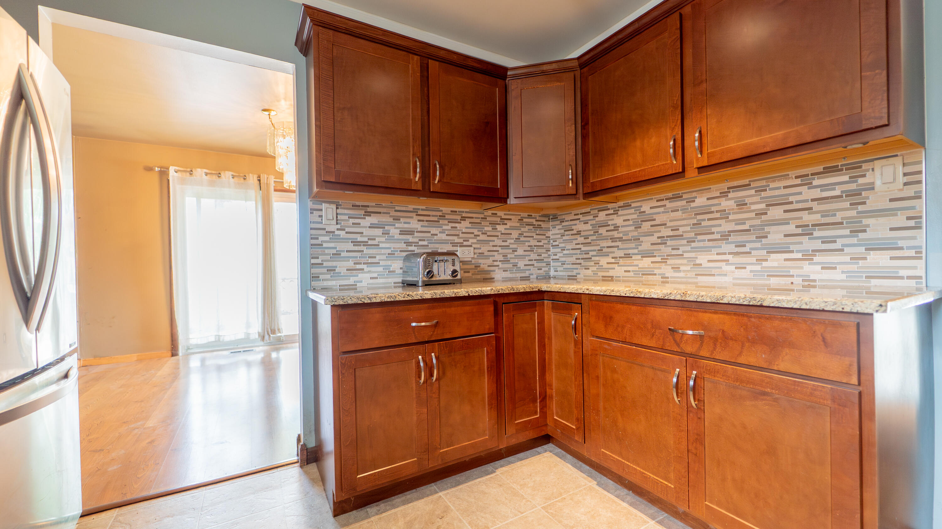 2008 Sir Richard Road Schererville, IN 46375 - Photo 9 of 24 a kitchen with granite countertop cabinets stainless steel appliances and a counter space