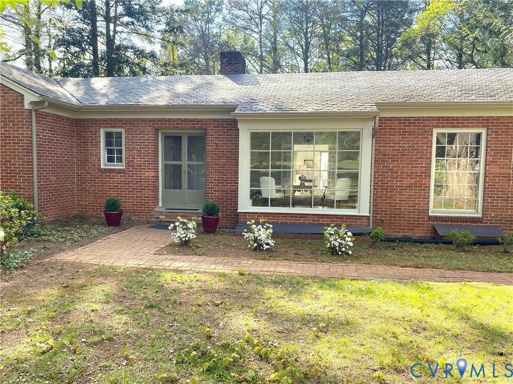3271 Rosney Road Dillwyn, VA 23936 - Photo 6 of 45 a backyard of a house with seating space