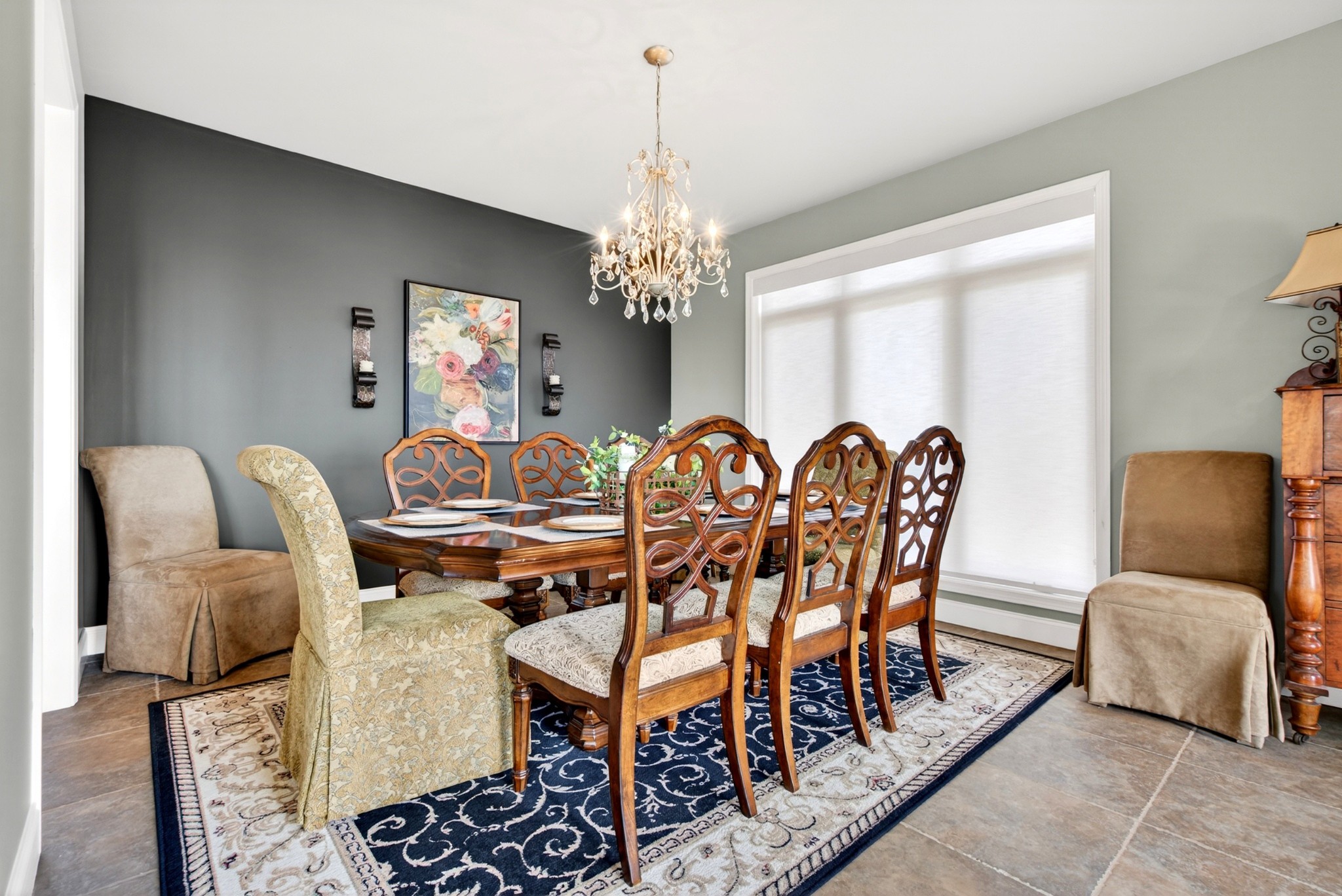 501 River Trace Road Dover, TN 37058 - Photo 37 of 84 a view of a dining room with furniture and chandelier