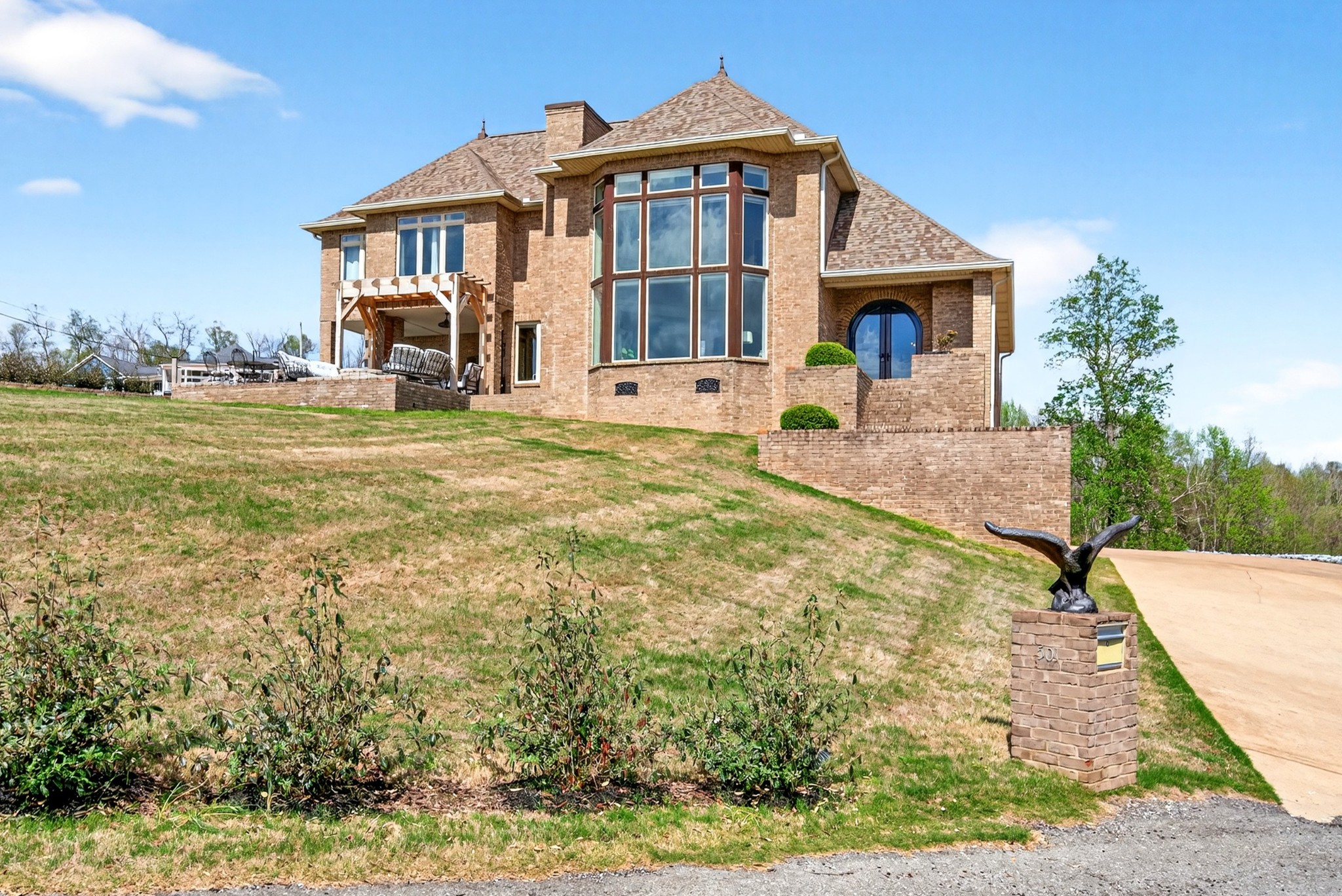 501 River Trace Road Dover, TN 37058 - Photo 7 of 84 a front view of a house with a yard