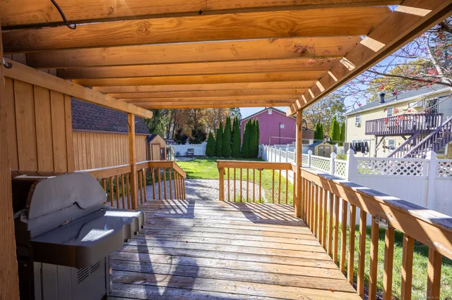 a view of outdoor space with seating area