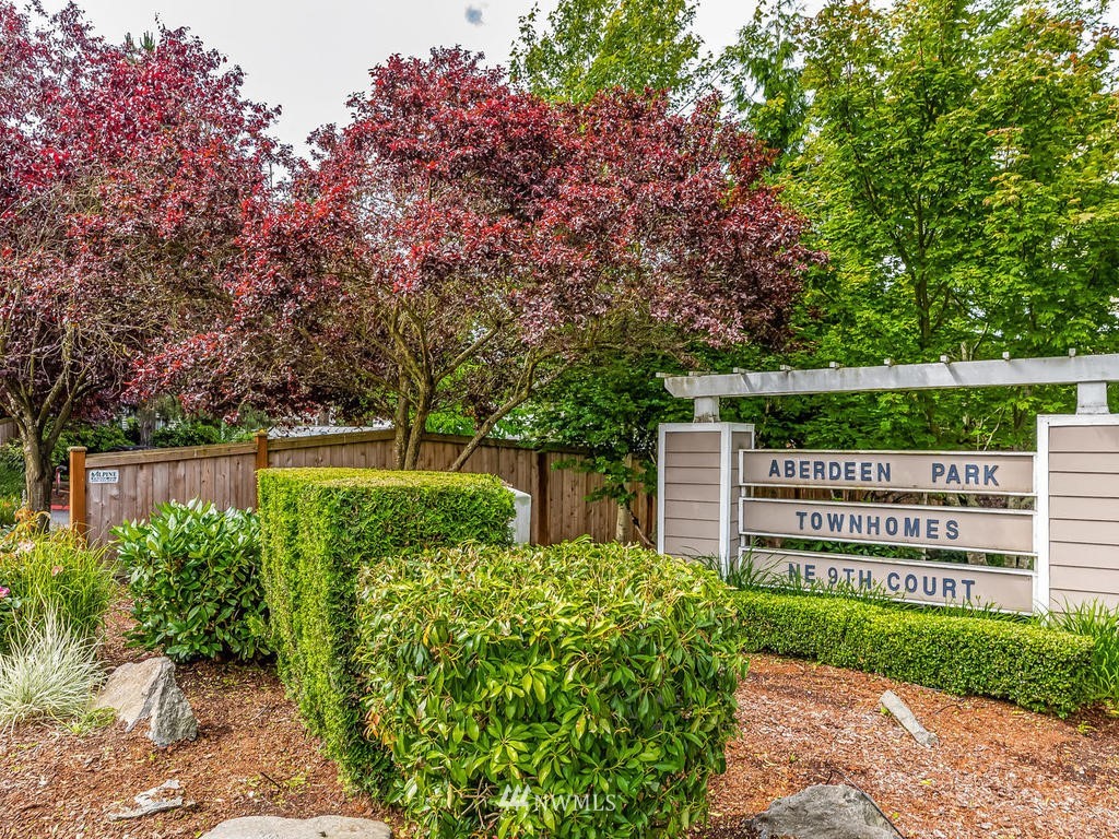 2019 Northeast 9th Court, Unit A Renton, WA 98056 - Photo 23 of 26 a garden view