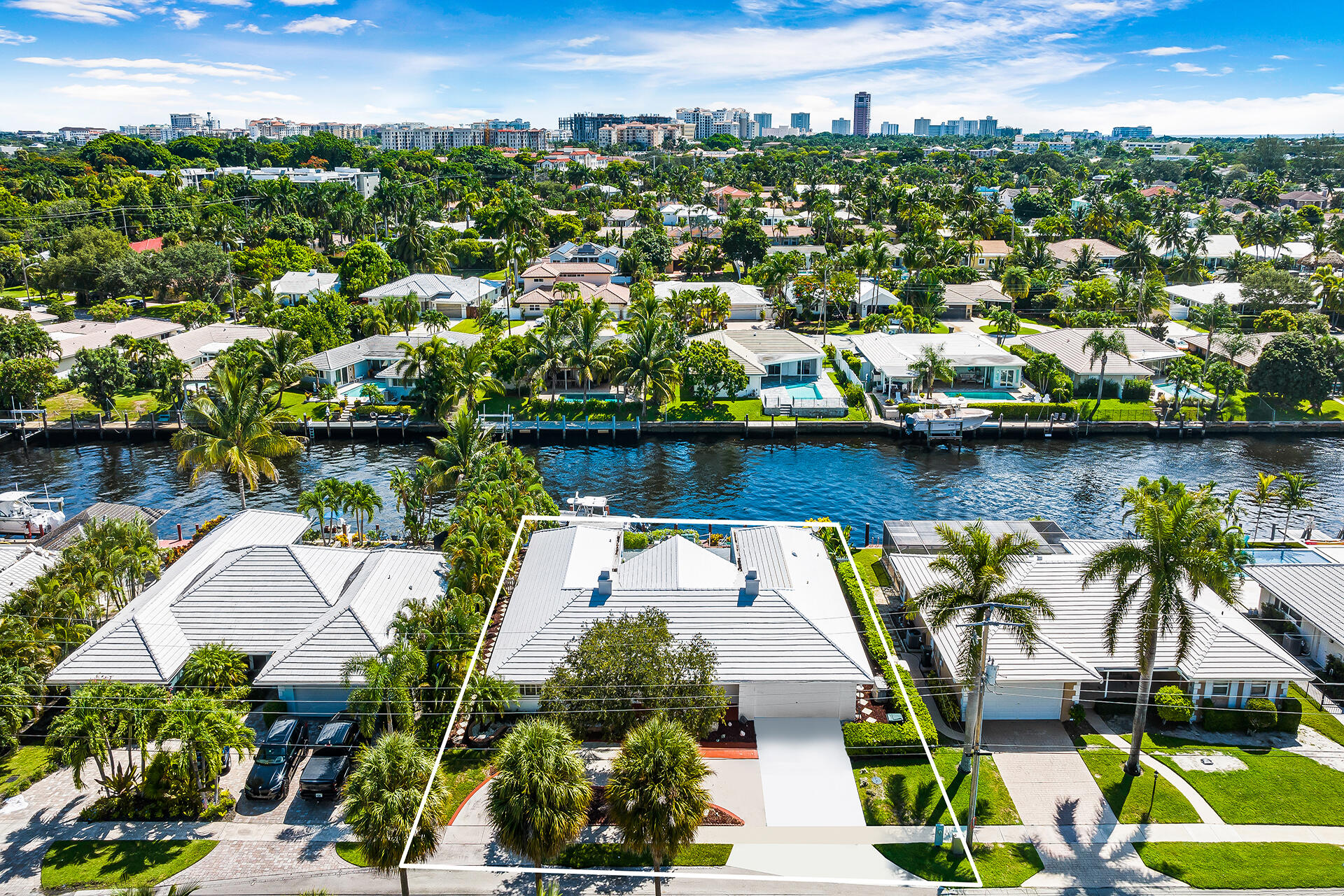 1320 Cypress Way Boca Raton, FL 33486 - Photo 40 of 45 Aerial view