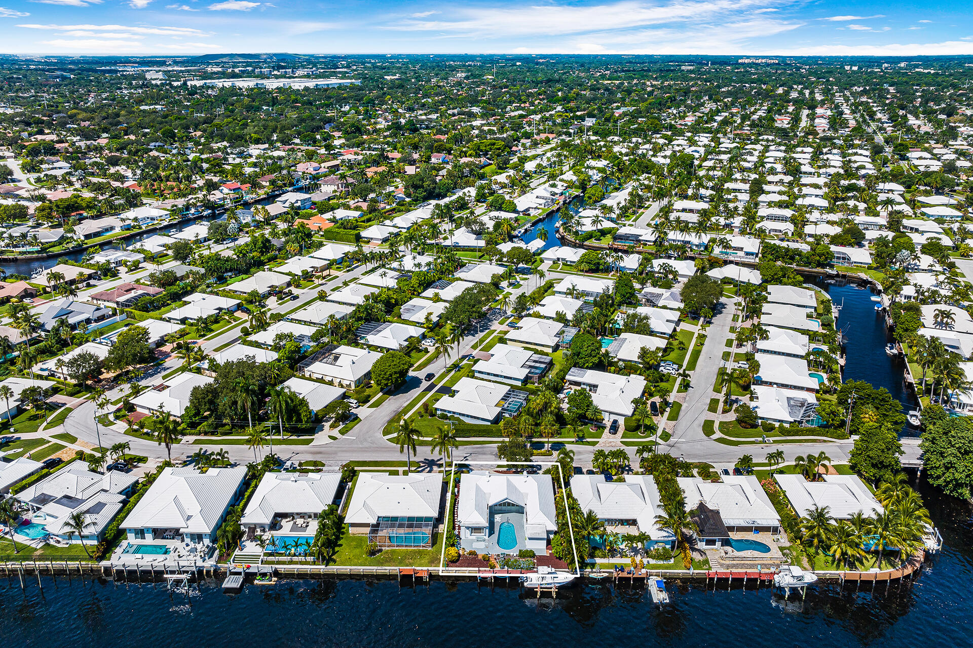 1320 Cypress Way Boca Raton, FL 33486 - Photo 41 of 45 Aerial view