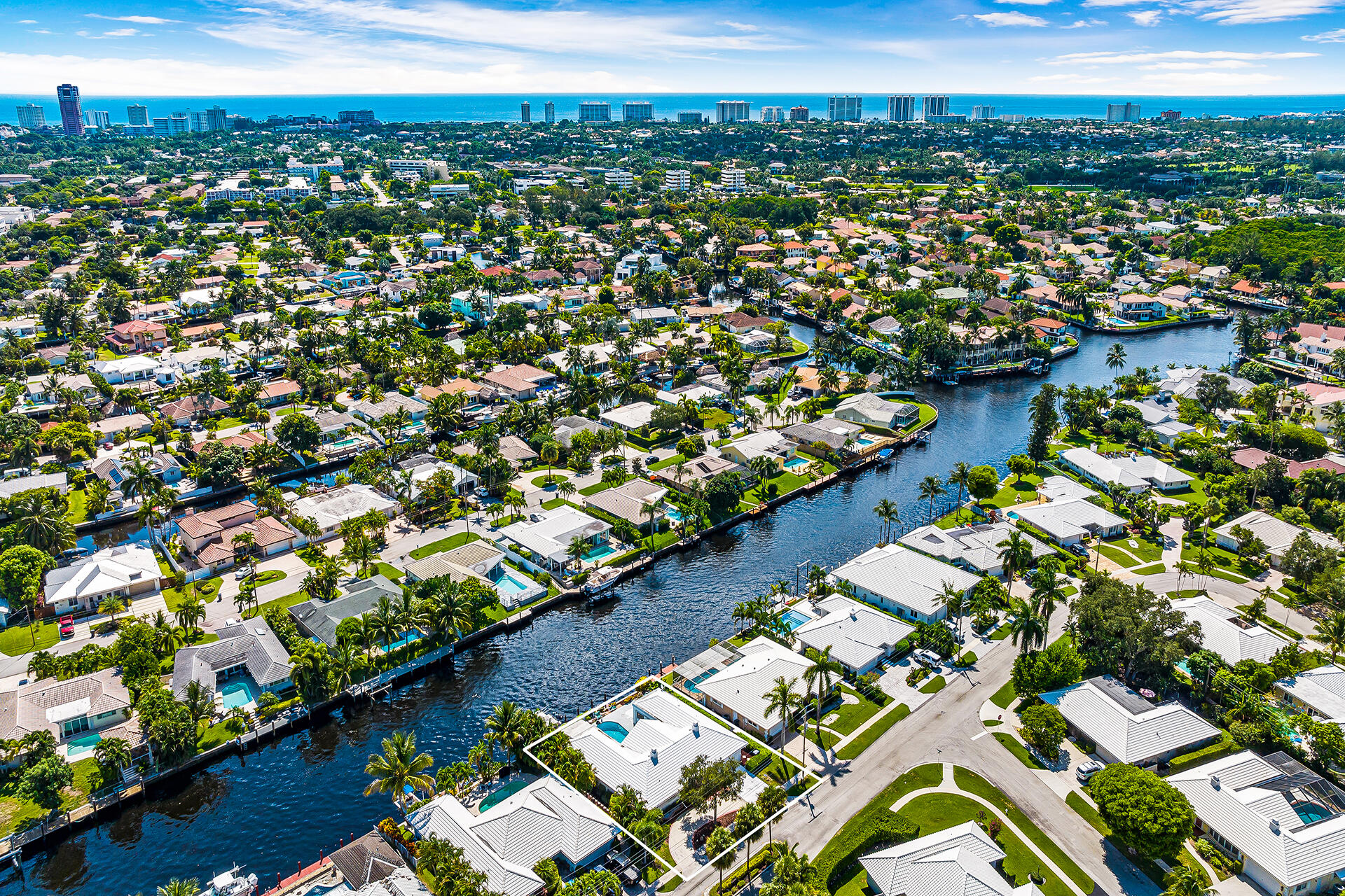 1320 Cypress Way Boca Raton, FL 33486 - Photo 42 of 45 Aerial view