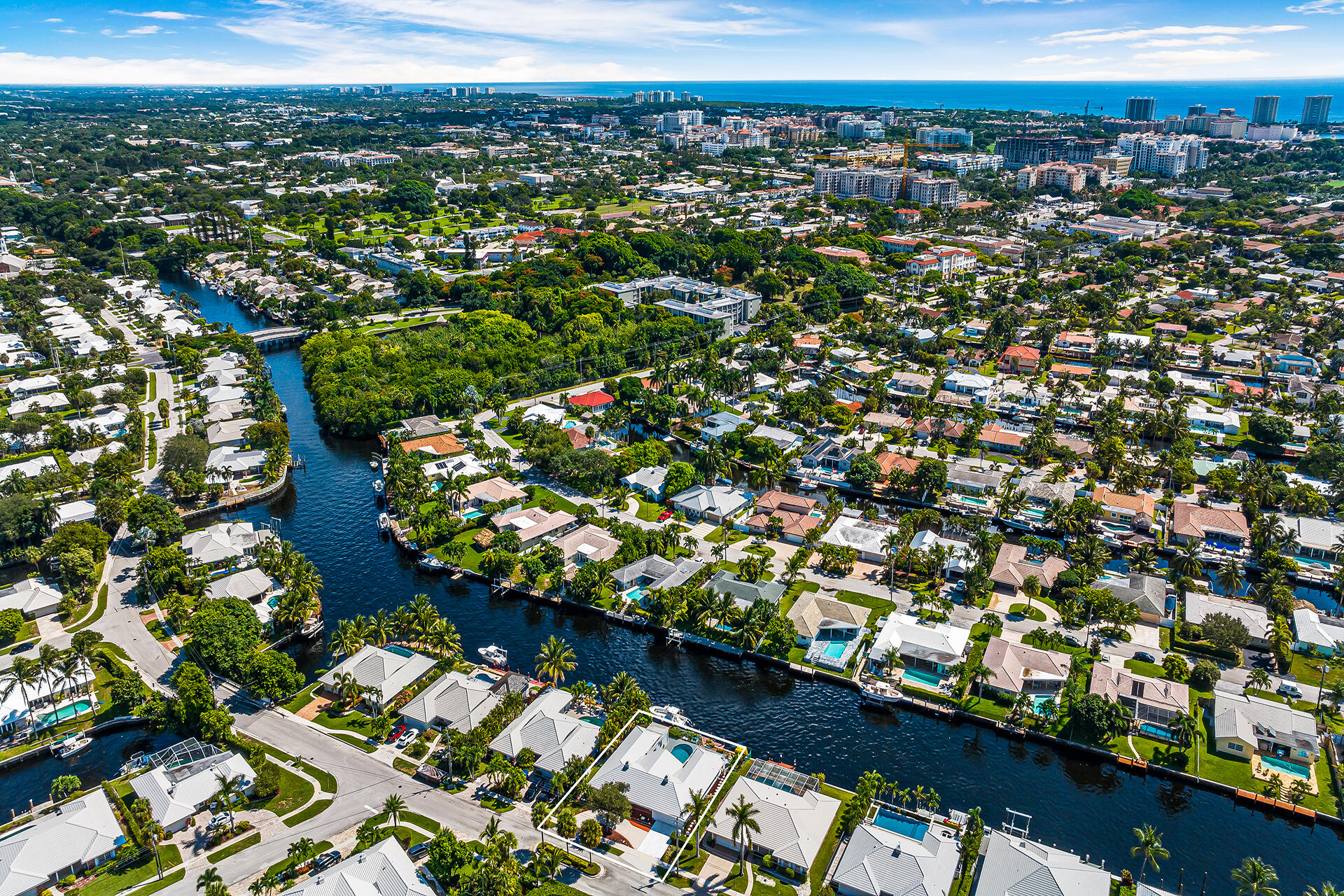1320 Cypress Way Boca Raton, FL 33486 - Photo 43 of 45 Aerial view