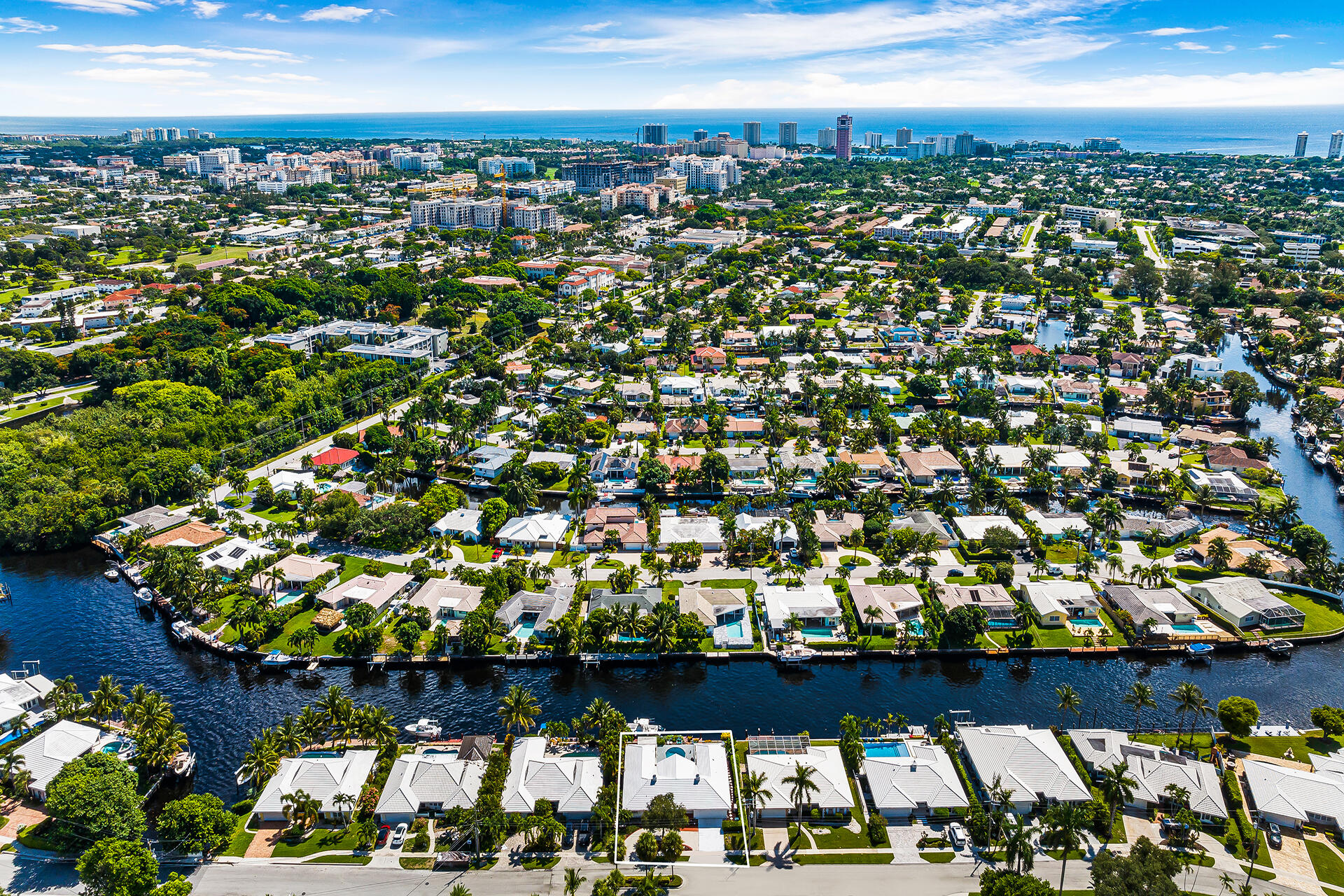 1320 Cypress Way Boca Raton, FL 33486 - Photo 44 of 45 Aerial view