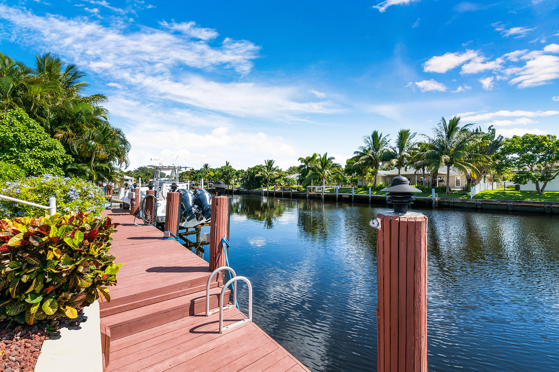 1320 Cypress Way Boca Raton, FL 33486 - Photo 6 of 45 Dock view