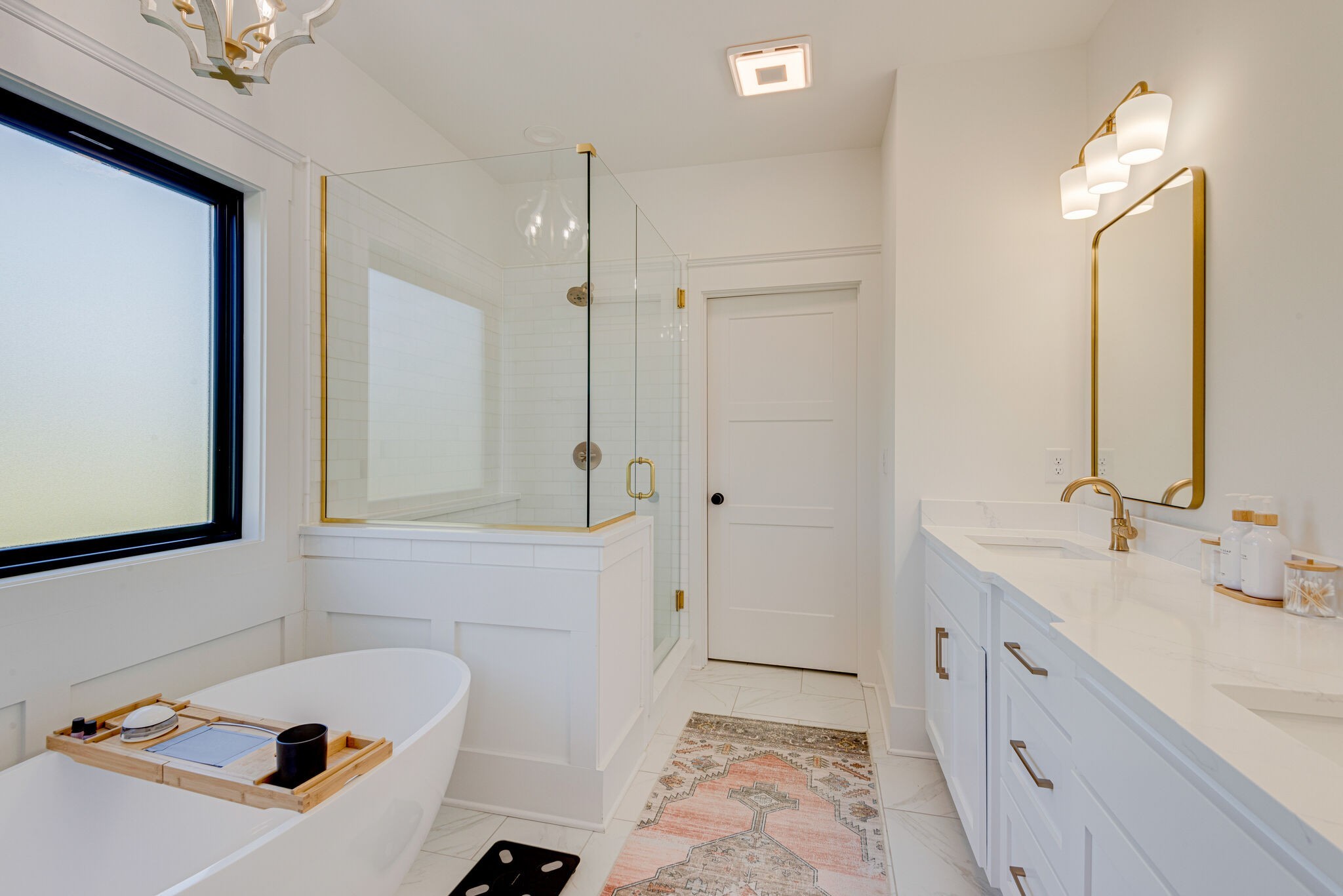 1386 Eno Road Dickson, TN 37055 - Photo 29 of 59 a bathroom with a sink and a mirror