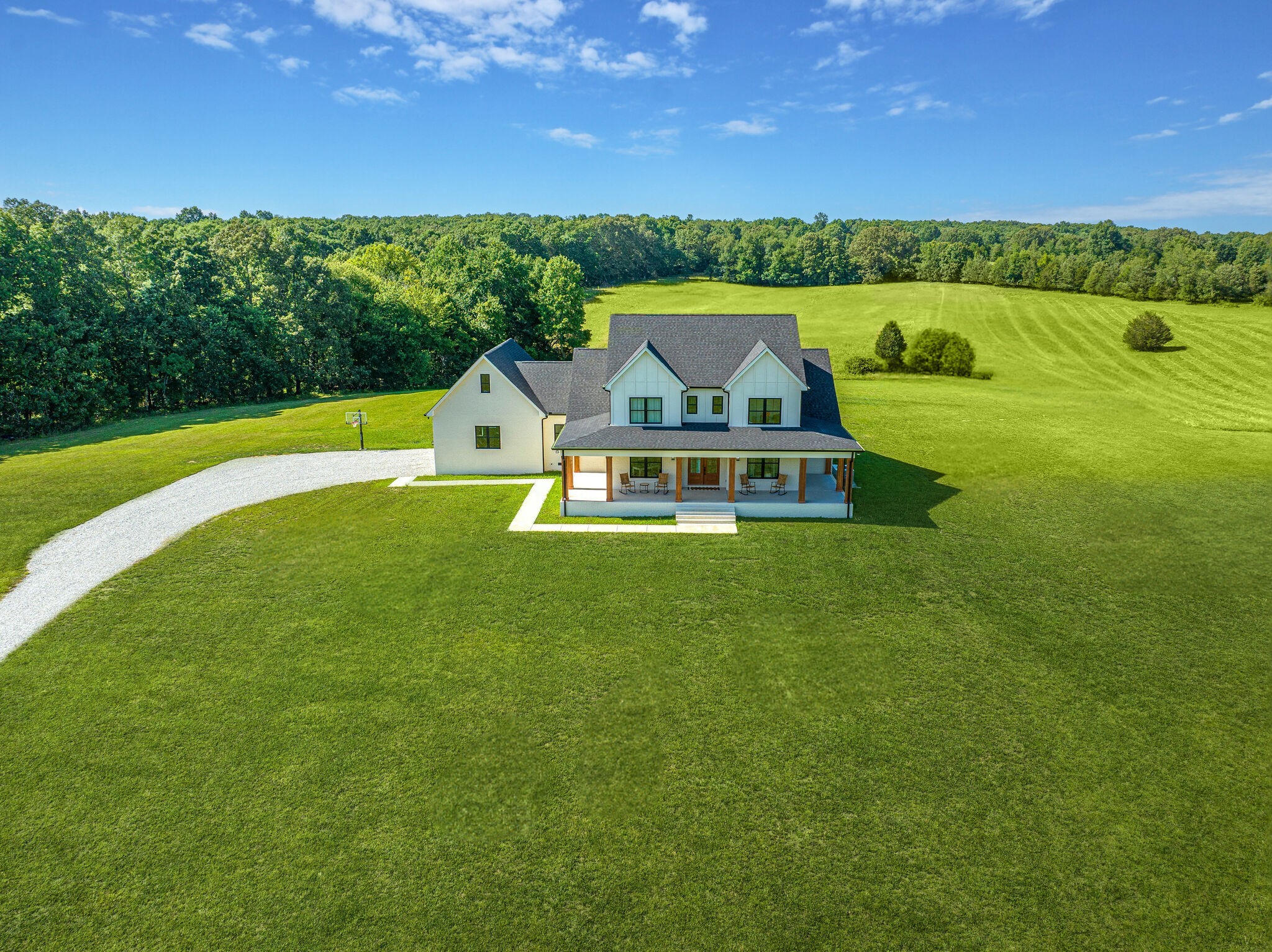 1386 Eno Road Dickson, TN 37055 - Photo 4 of 59 a aerial view of a house with a big yard