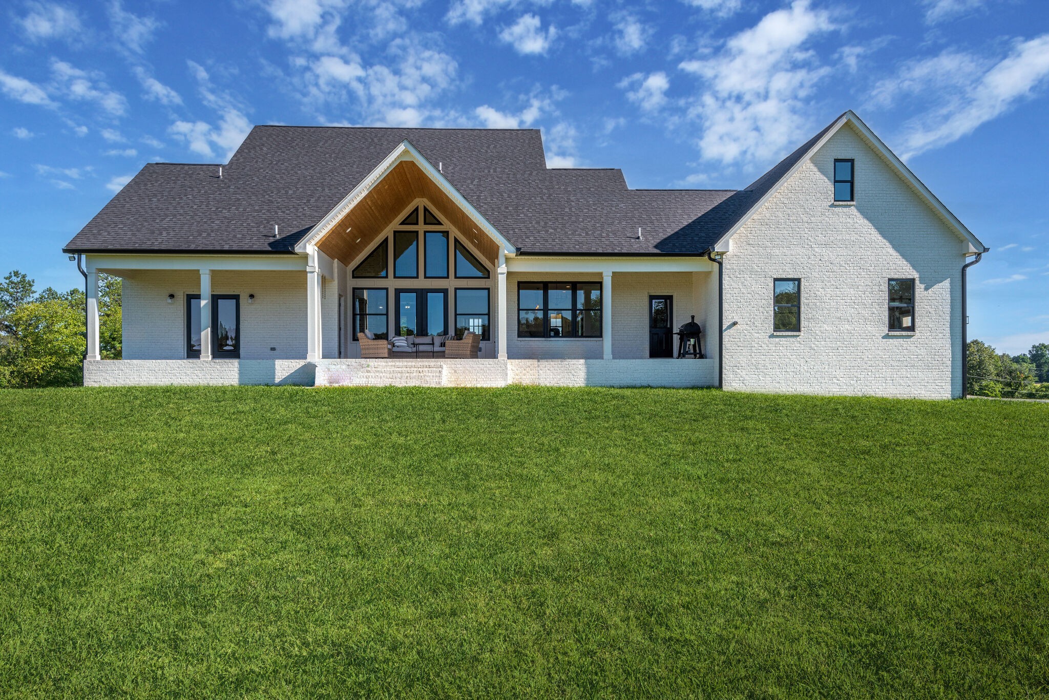 1386 Eno Road Dickson, TN 37055 - Photo 49 of 59 a front view of house with yard and green space