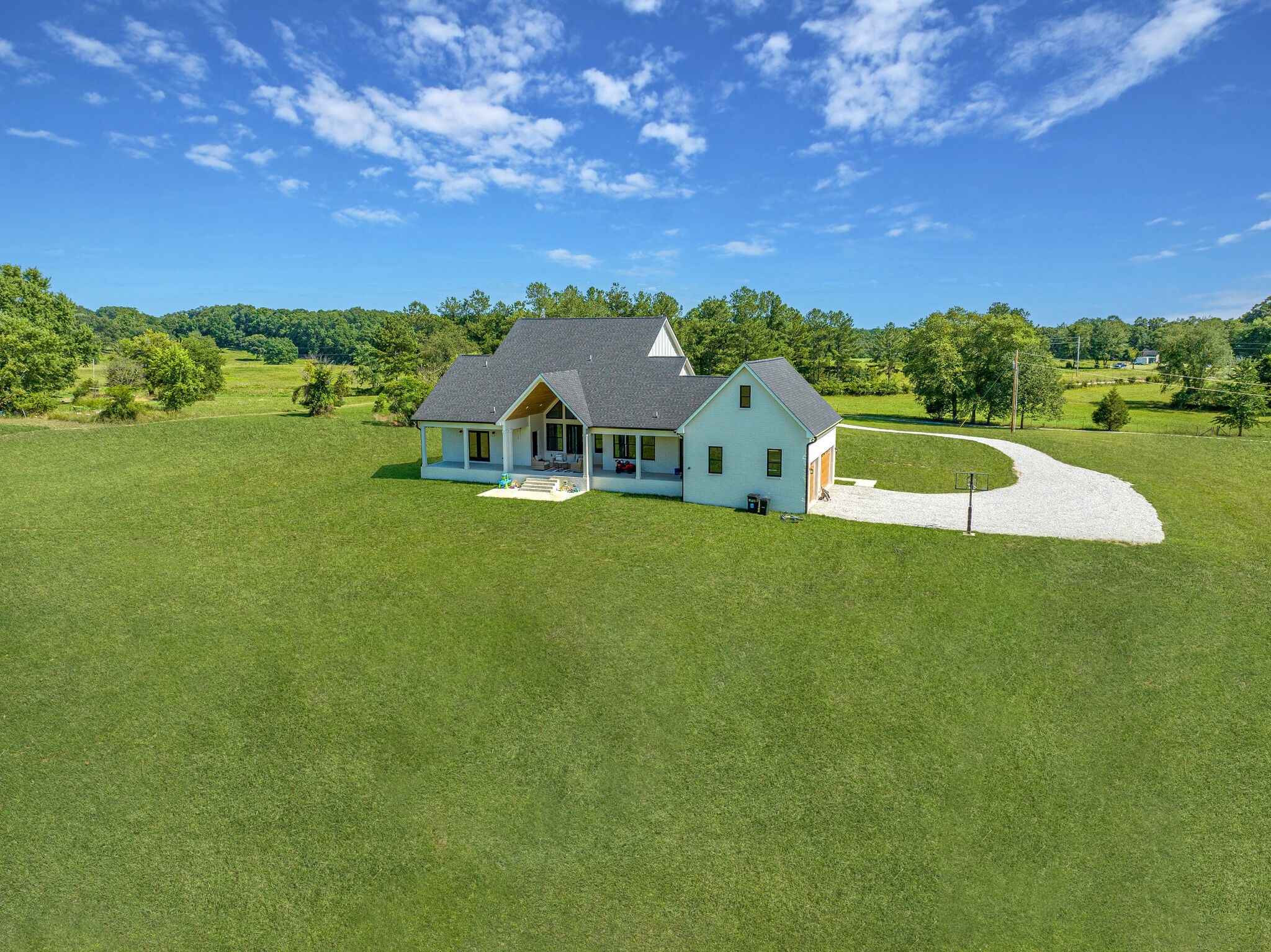 1386 Eno Road Dickson, TN 37055 - Photo 55 of 59 a view of a house with a big yard