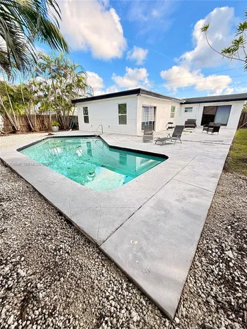 a view of outdoor space with seating area