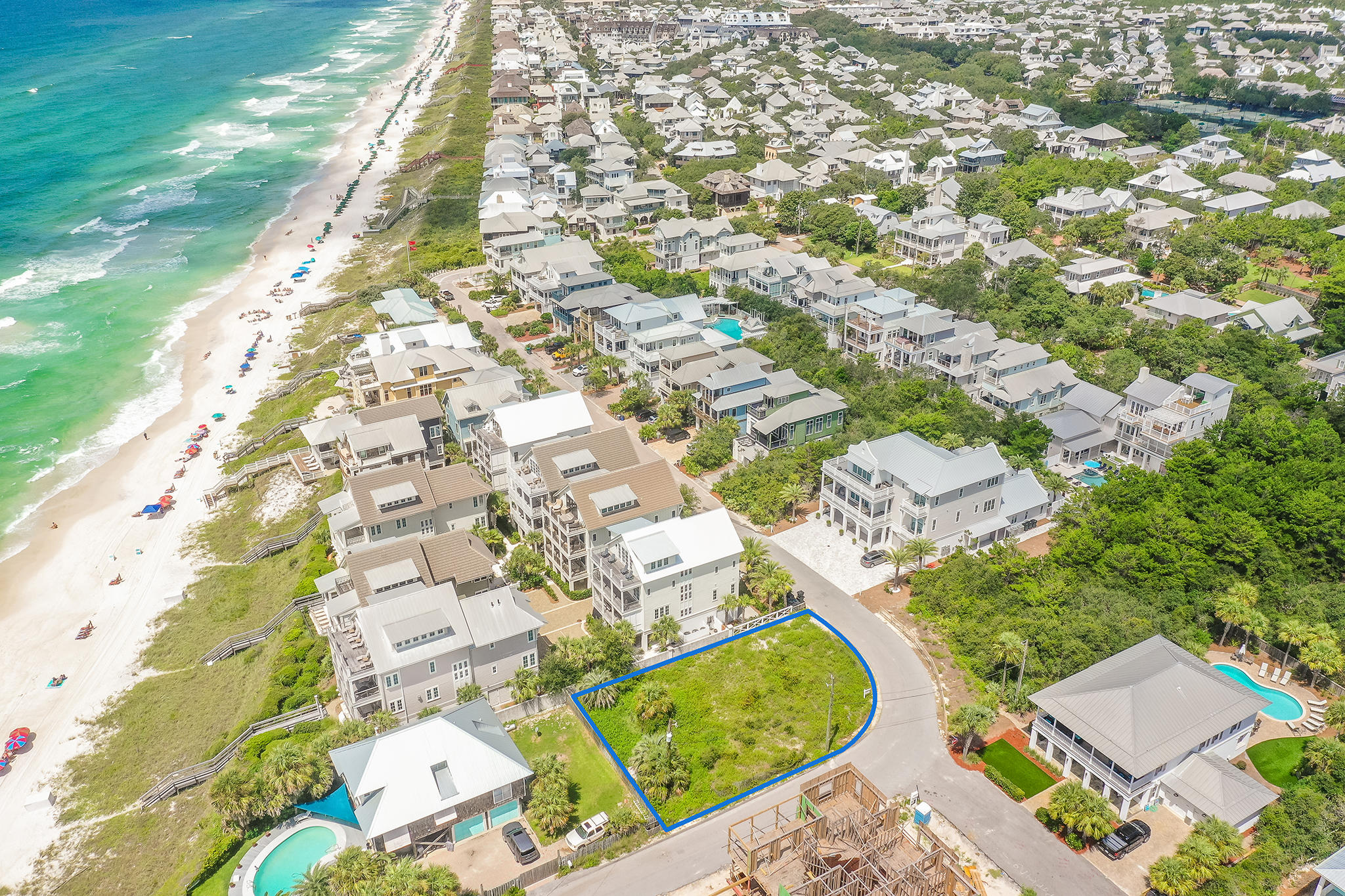 155 Winston Ln Inlet Beach Inlet Beach, FL 32461 - Photo 2 of 21 an aerial view of residential houses with outdoor space