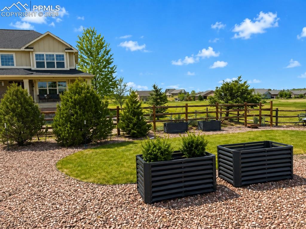 10467 Pictured Rocks Drive Peyton, CO 80831 - Photo 41 of 42 Backyard View