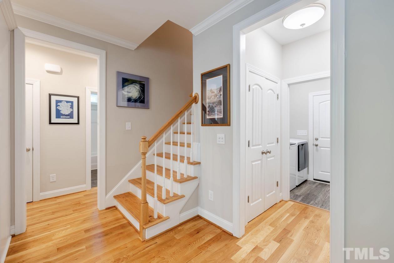 1518 Tom Oakley Road Timberlake, NC 27583 - Photo 29 of 55 a view of entryway with wooden floor and windows