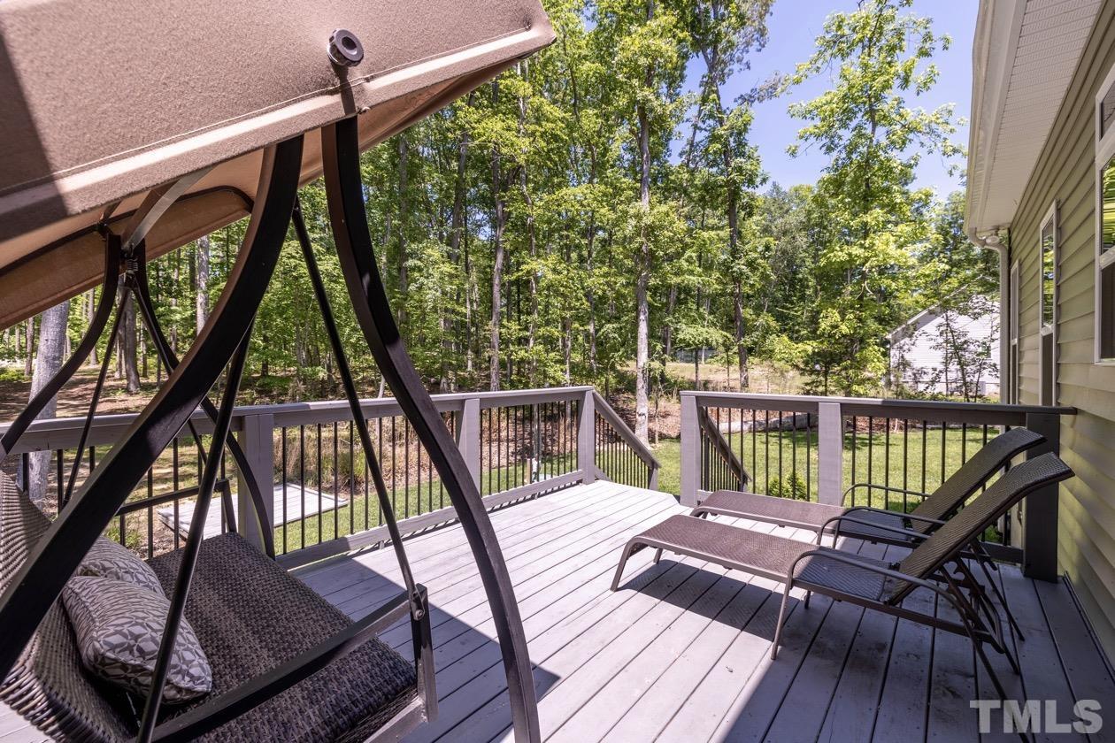 1518 Tom Oakley Road Timberlake, NC 27583 - Photo 34 of 55 a view of balcony with furniture