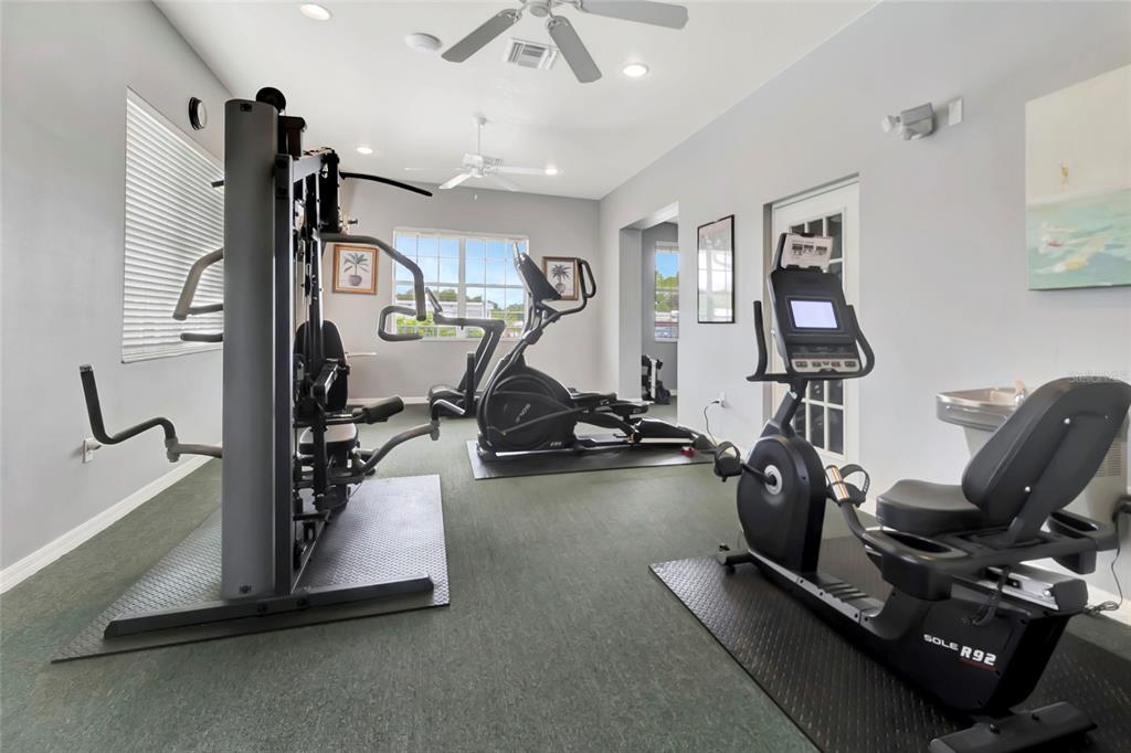 20285 Highway 27, Unit 38 Clermont, FL 34715 - Photo 28 of 33 a view of a room with gym equipment