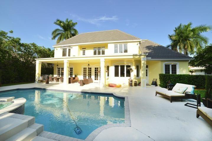 6167 Northwest 23rd Way Boca Raton, FL 33496 - Photo 27 of 28 a view of house with swimming pool outdoor seating